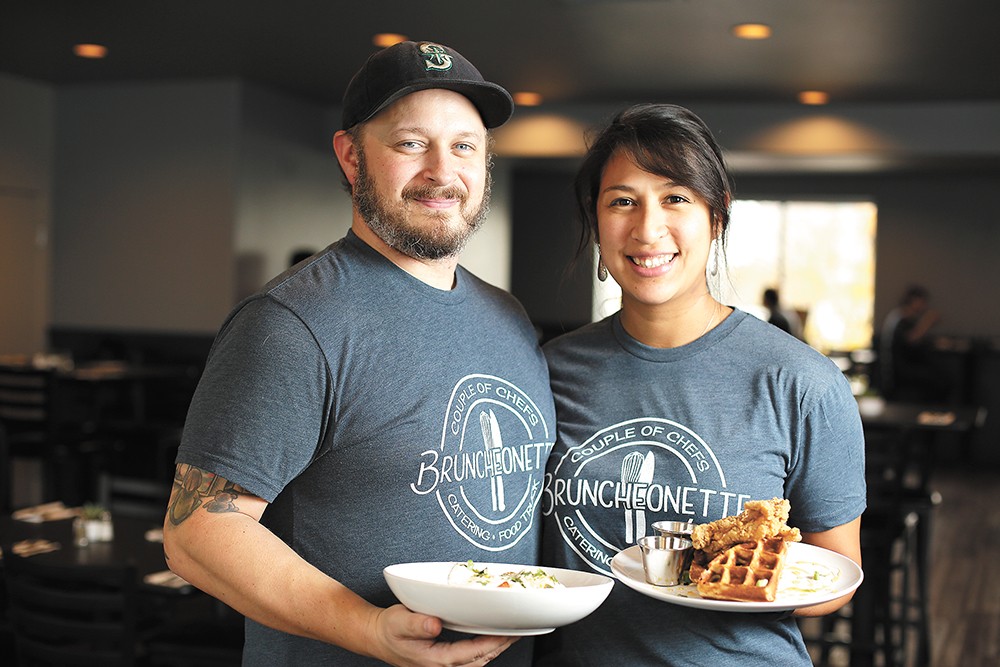 Allen Skelton and Joile Forral opened Bruncheonette after years running the Couple of Chefs food truck. - YOUNG KWAK