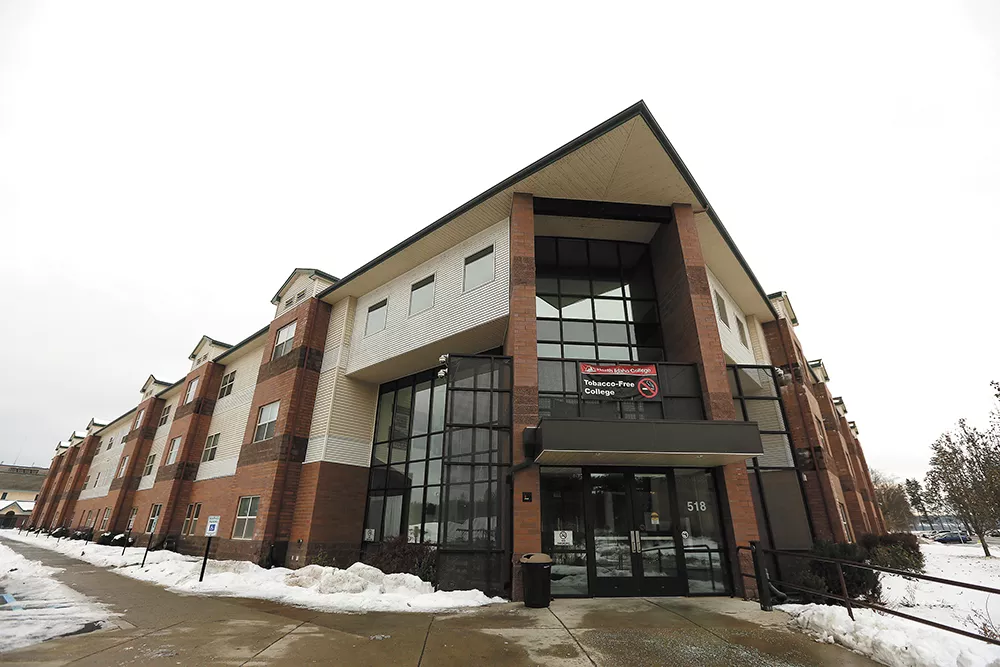 A freshman at North Idaho College and the three men she says raped her all lived in the school's residence hall. - YOUNG KWAK