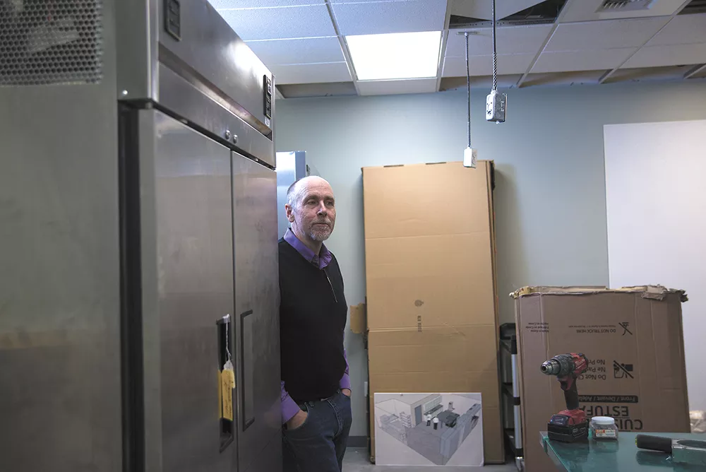 CAC Director Jeff Guyett says the teaching kitchen will be similar to one at Spokane's Second Harvest. - TARYN PHANEUF