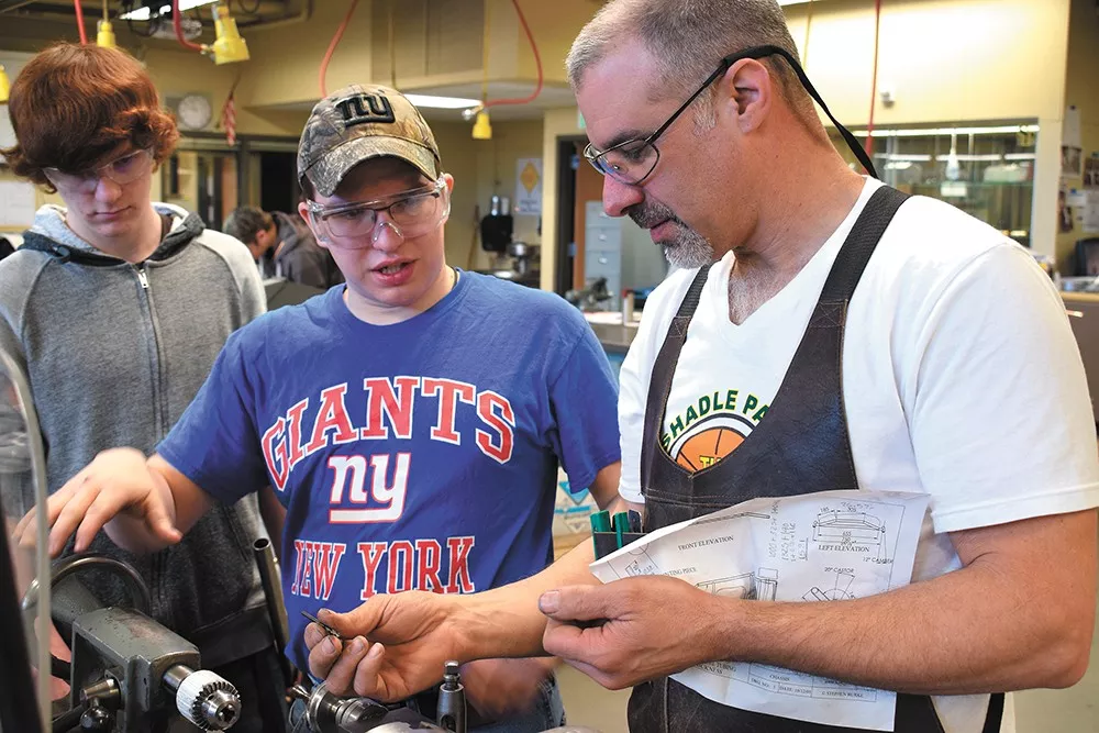 Students in Spokane schools can now take classes aimed at getting jobs in the region's growing manufacturing economy. - WILSON CRISCIONE