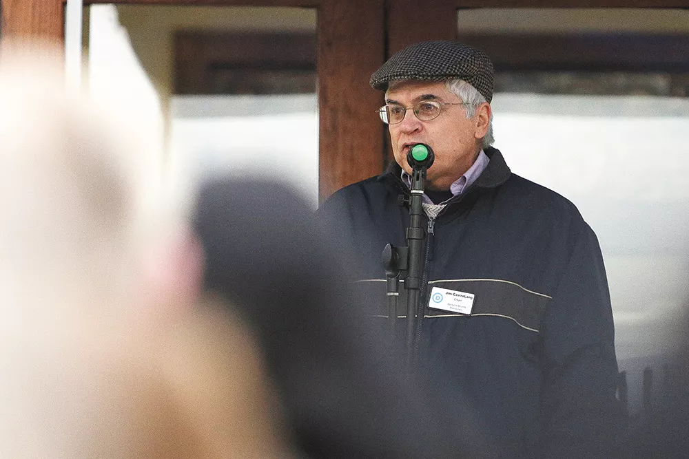 After serving as executive director for the Spokane County Democrats for more than a year, Jim CastroLang has resigned amid a major campaign finance controversy. - YOUNG KWAK