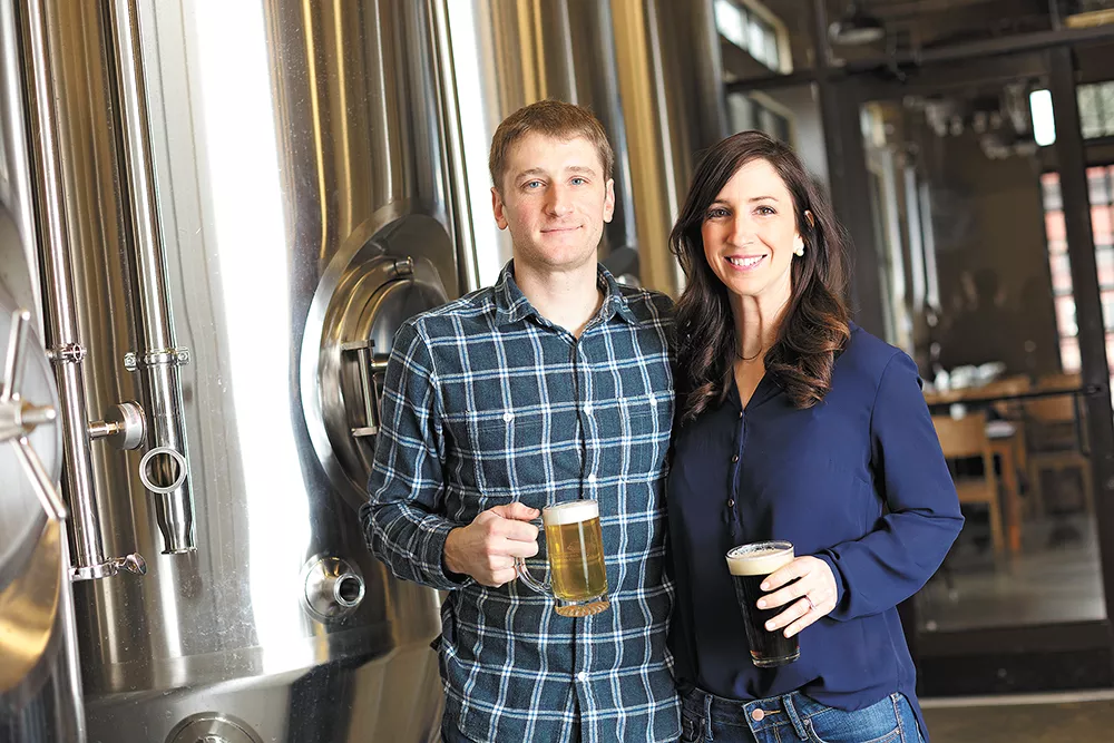 Ben and Christy Lukes of Perry Street Brewing are hosting several Craft Beer Week events. - YOUNG KWAK