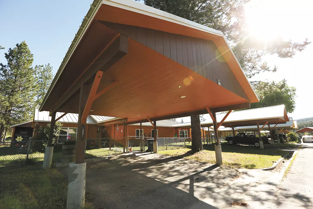 A $1 million grant will help the tribe install solar panels to power elder housing, shown here. - YOUNG KWAK
