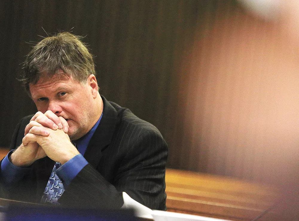 Cossey's skills will be put to the test next month when he defends former SPD Sgt. Gordon Ennis from rape charges. - YOUNG KWAK