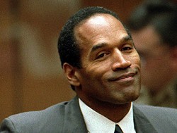 O.J. SImpson: Granted an early release after serving nine years of a 33-year sentence.