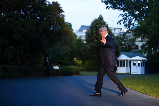 President Trump took to Twitter today to fire back at mounting criticism. - AL DRAGO/THE NEW YORK TIMES