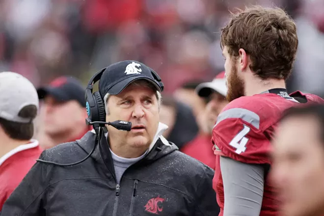 Mike Leach will try to lead the Cougars to a Pac-12 title in quarterback Aaron Falk's final year. - YOUNG KWAK