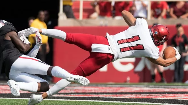 One of the few highlights for the Eags on their tough trip to Texas Tech to open the season. - EWU ATHLETICS