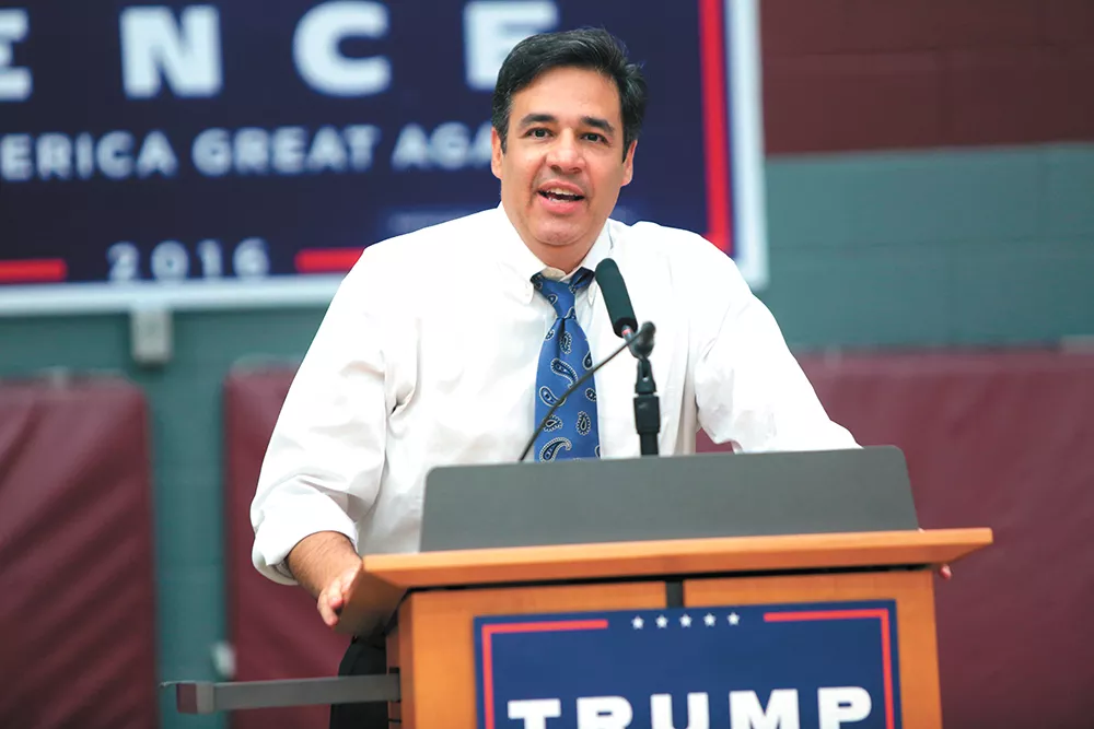 Idaho U.S. Congressman Raúl Labrador sees little daylight between his views on immigration and the policies Donald Trump campaigned on. - GAGE SKIDMORE