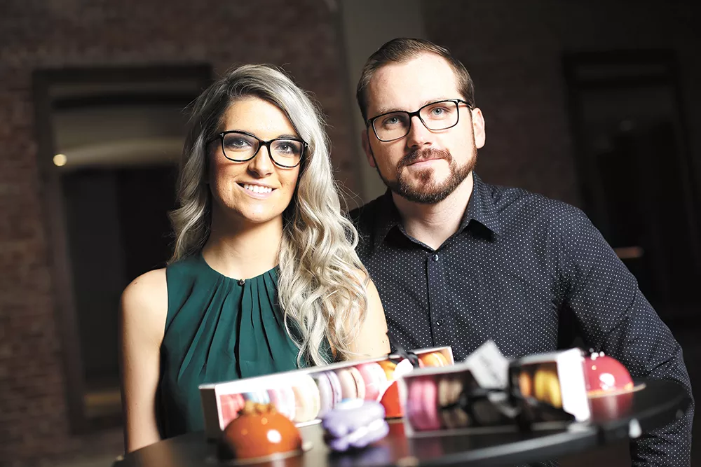 Ella and Max Piskun launched their contemporary bakery last year, and hope to soon have a storefront. - YOUNG KWAK