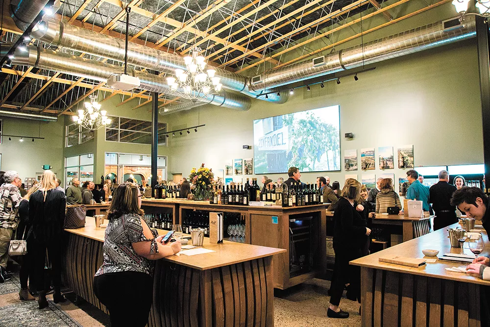 Maryhill Winery's new Kendall Yards tasting spot has stunning views, delicious wines to attract people year-round. - JENNIFER DEBARROS