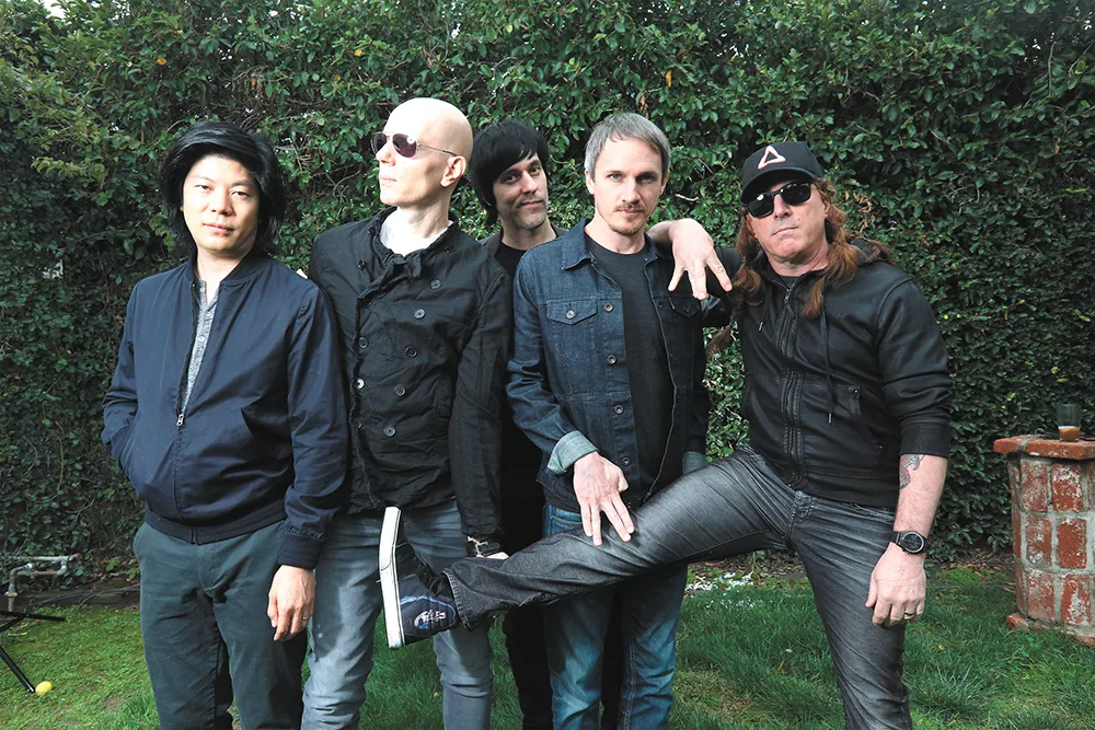 A Perfect Circle's Billy Howerdel (second from left) on the key to enjoying live music: Be present. And put your phone away. - TIM CADIENTE
