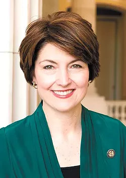 Cathy McMorris Rodgers, the highest-ranking Republican woman in Congress, has represented Washington's 5th congressional district since 2005.