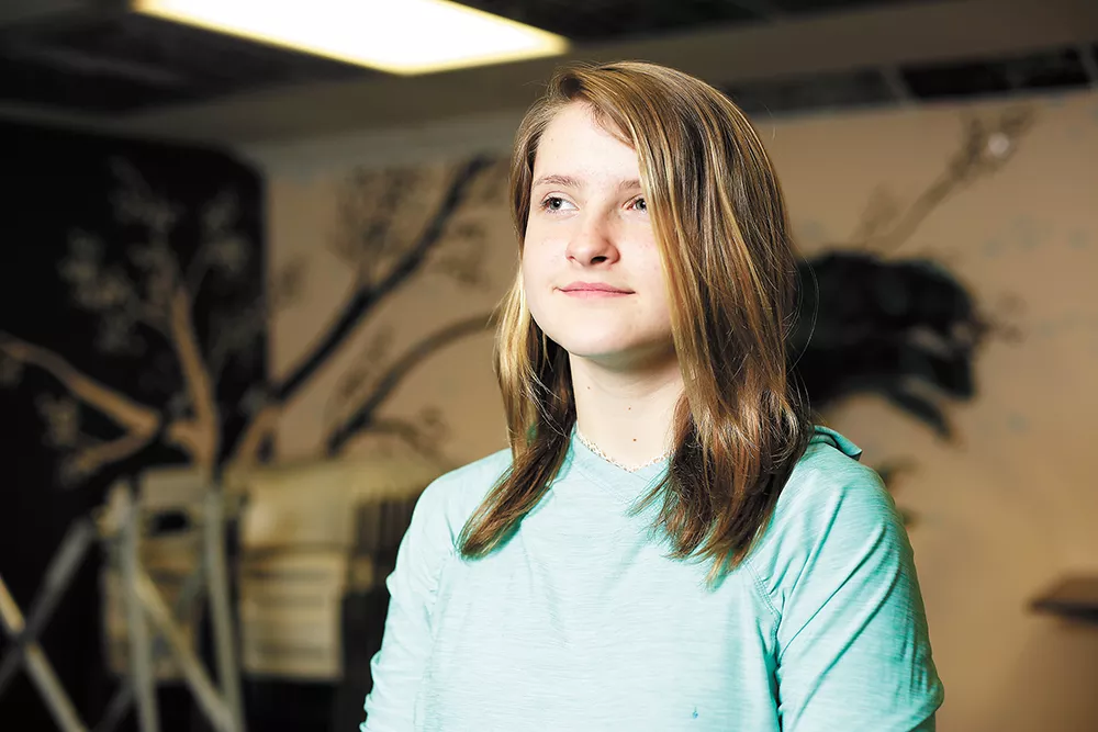 The dream of becoming a police officer has renewed Alexis Bledsoe's desire to beat addiction. - YOUNG KWAK