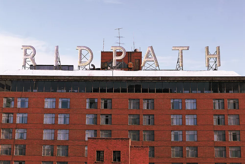 Developer Ron Wells has begun to transform the historic hotel into a mixed-use apartment complex. - YOUNG KWAK