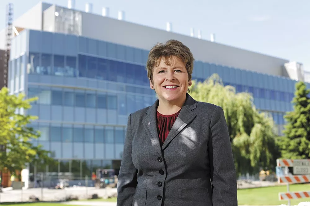 Former Washington Senate Majority Leader Lisa Brown says Congress needs to protect businesses in states that have legalized marijuana. - YOUNG KWAK