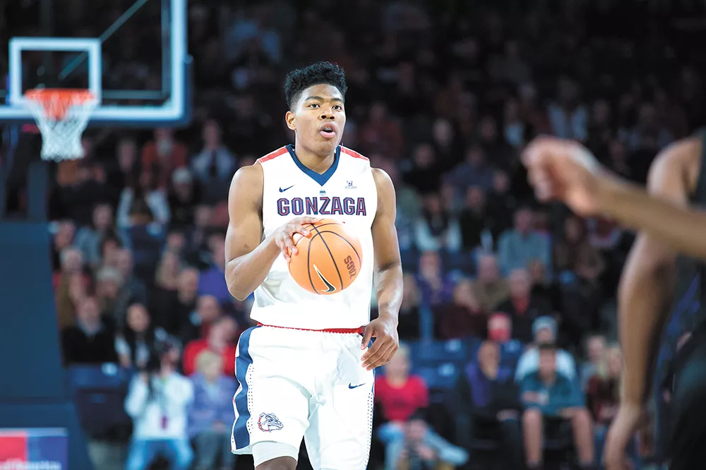 Sophomore Rui Hachimura could be the next Zags big man to make a splash in the pros. - LIBBY KAMROWSKI