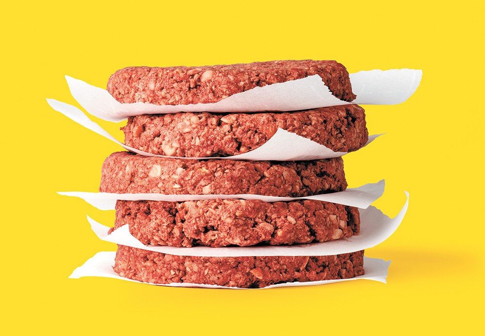 The Impossible Burger is made from plants, but tastes like beef.