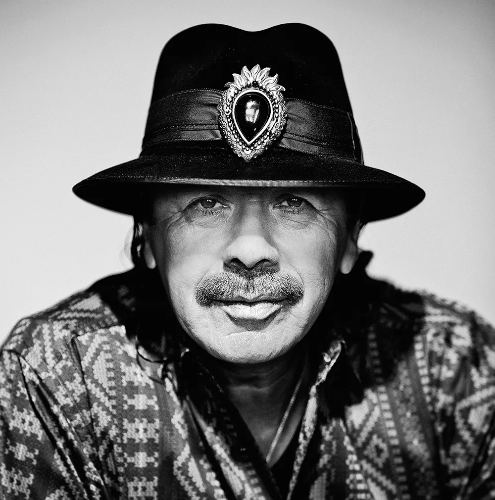 Carlos Santana, one of the most influential guitarists of all time, will perform at the Arena on Sunday night. - RUBEN MARTIN PHOTO