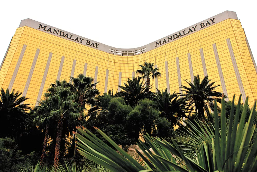 Last year, a mass shooter in Las Vegas used a slew of semi-automatic weapons equipped with bump stocks to pull off the largest mass shooting in the United States, leaving 58 people dead and 851 injured. - HAKAN DHALSTROM PHOTO
