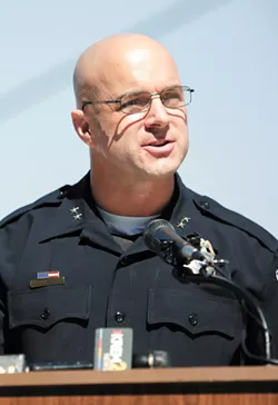 Spokane Police Chief Craig Meidl argues that money made selling seized firearms back to the public is an essential source of revenue. - YOUNG KWAK