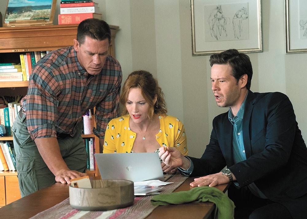 John Cena, Leslie Mann and Ike Barinholtz are the world's nosiest parents in Blockers.