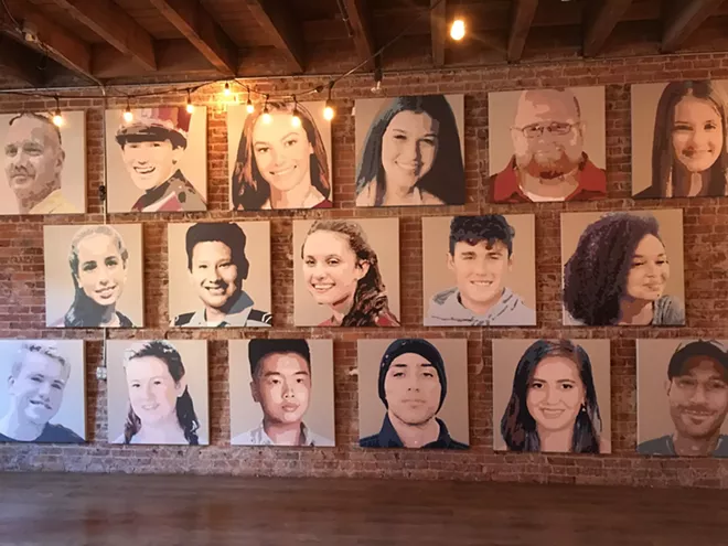Portraits of the 17 students and staff members who were shot and killed in a Parkland, Florida, high school. - MITCH RYALS PHOTO