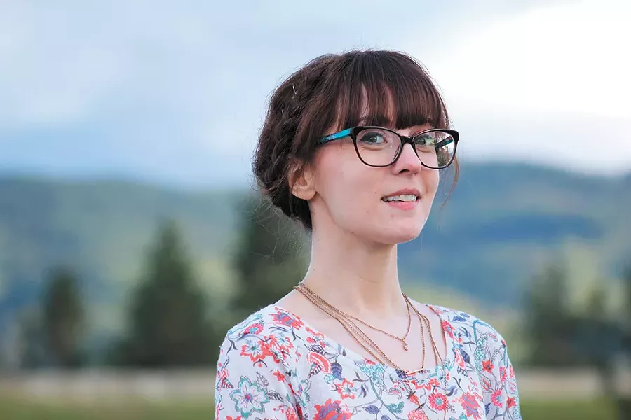 Anime-loving artist Alli White works under the name Skirtzzz. - QUINN WELSCH PHOTO