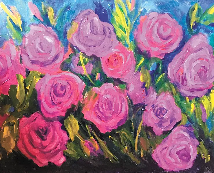 A piece from Belle Fleur by Elizabeth Scott at Avenue West.