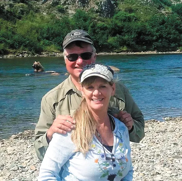 Larry and Lori Isenberg in a photo posted to Larry's Facebook in 2015.