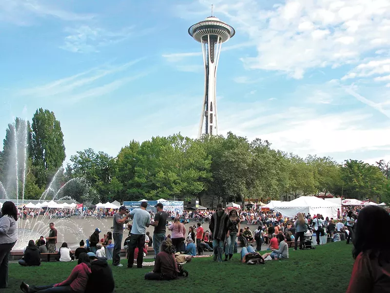 Save time, and fly to Seattle. - RONALD WOAN PHOTO