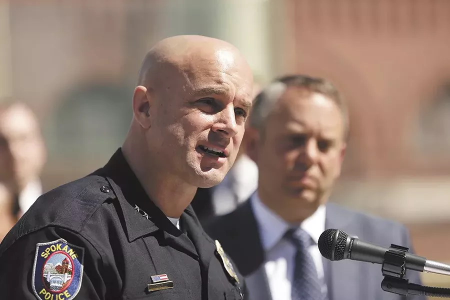 Police Chief Craig Meidl. - YOUNG KWAK PHOTO