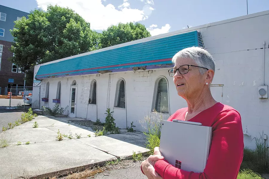 Mimosa building owner Nancy Swanger: "I think generally we've been pretty good citizens in all the places that we've built and opened businesses." - JACOB JONES PHOTO