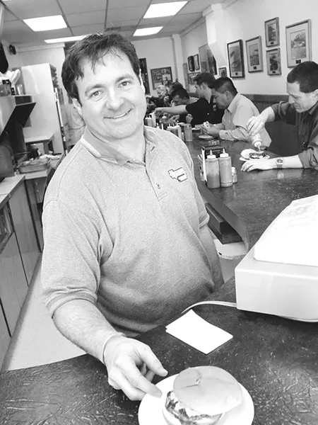 Todd Hudson of Hudson's Hamburgers.