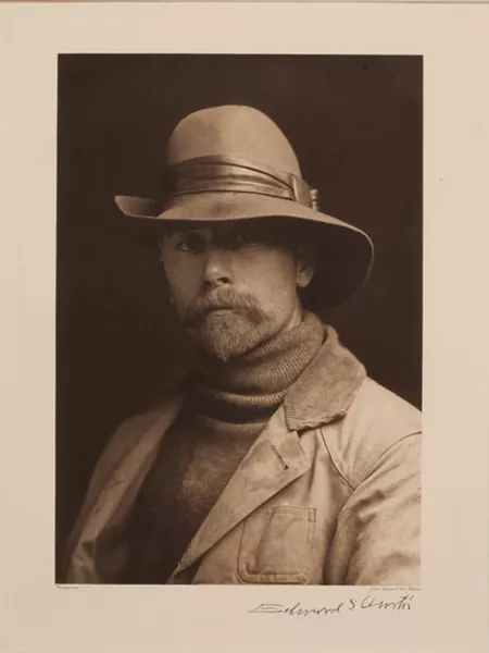 Self Portrait depicting Edward Curtis.