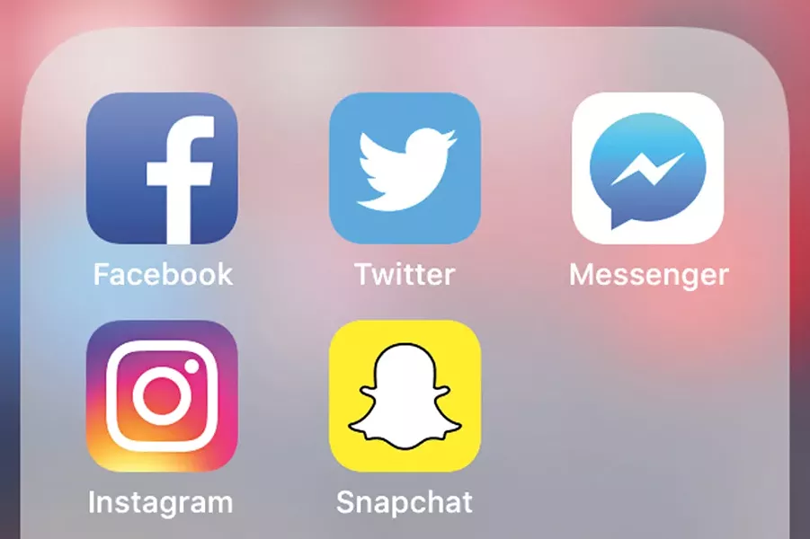 Instagram, Snapchat, Facebook, Twitter, repeat.