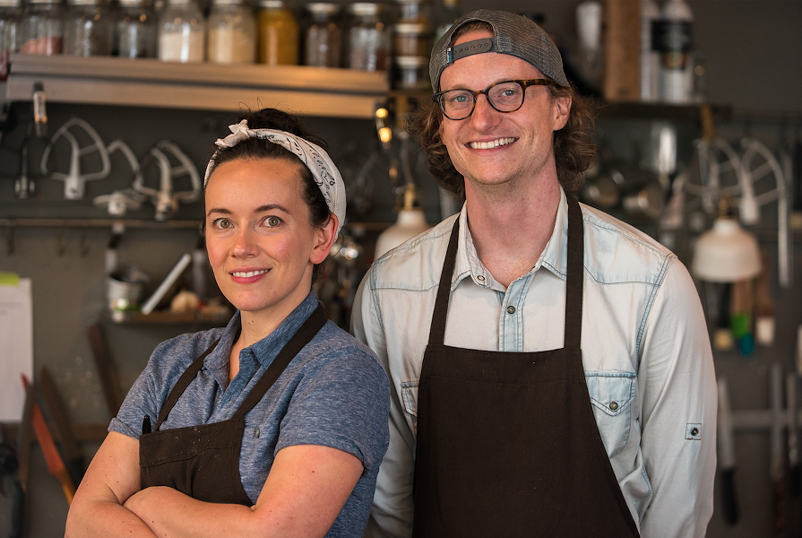 Charlotte and Jordan Ripley launched Brunchkin this spring. - ERICK DOXEY