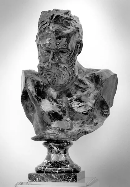 Heroic Bust of Victor Hugo - IRIS AND B. GERALD CANTOR FOUNDATION