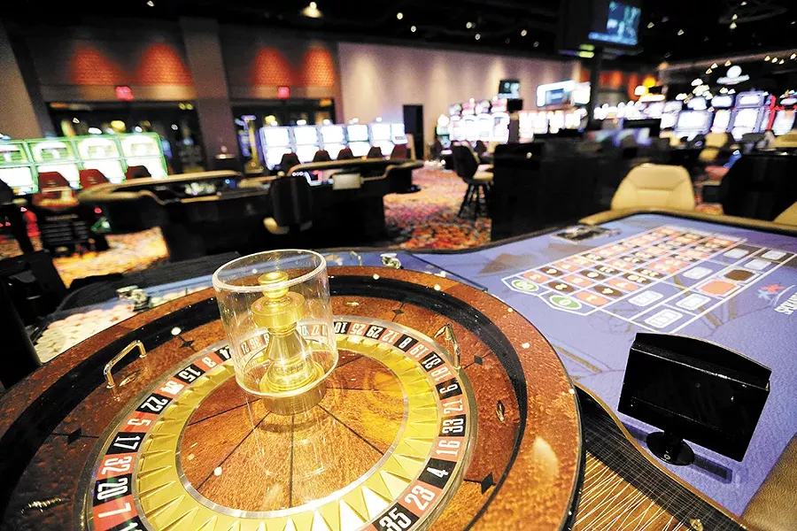 Roulette and other table games await at the Spokane Tribe Casino. - YOUNG KWAK