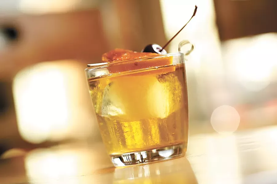 The old fashioned at the Wandering Table. - YOUNG KWAK