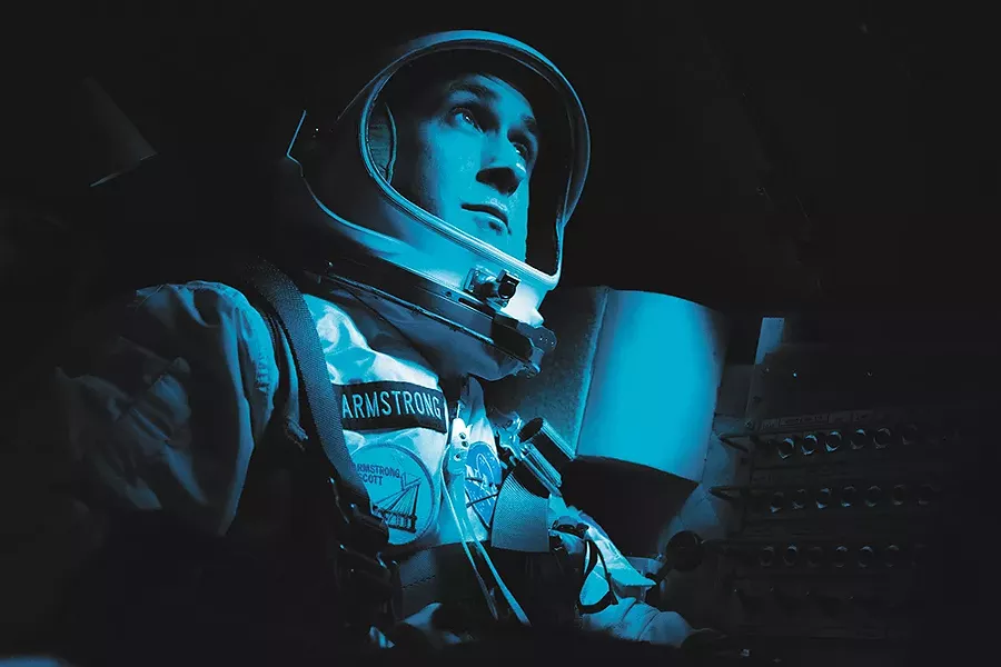 Still handsome in an space suit.