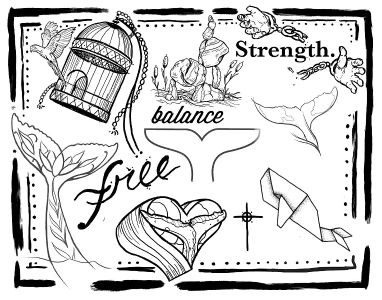 Buy Art, Not People tattoo designs from the Missing Piece. - THE MISSING PIECE