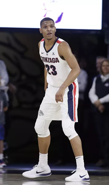 Gonzaga guard Zach Norvell Jr. - YOUNG KWAK
