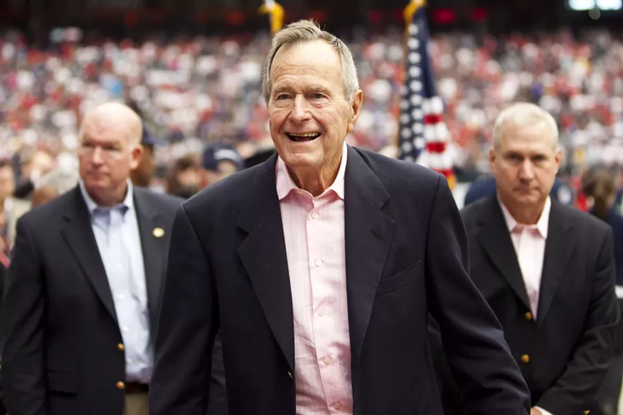 President George H. W. Bush - AJ GRUEL PHOTO