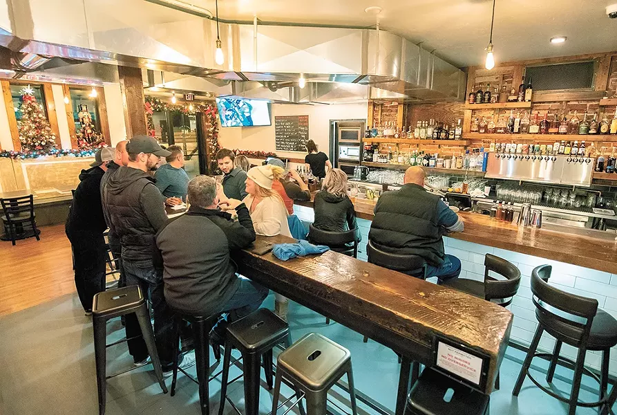 North Hill on Garland is a cozy, casual pub. - ERICK DOXEY PHOTO