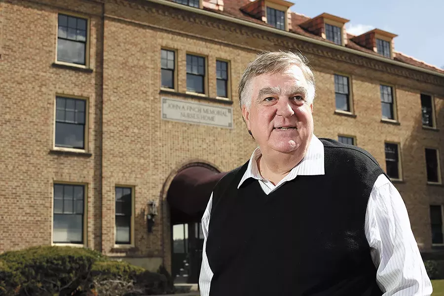 Before last week's indictment, Ron Wells had lately been in the news for his work to redevelop the Ridpath Hotel. - YOUNG KWAK