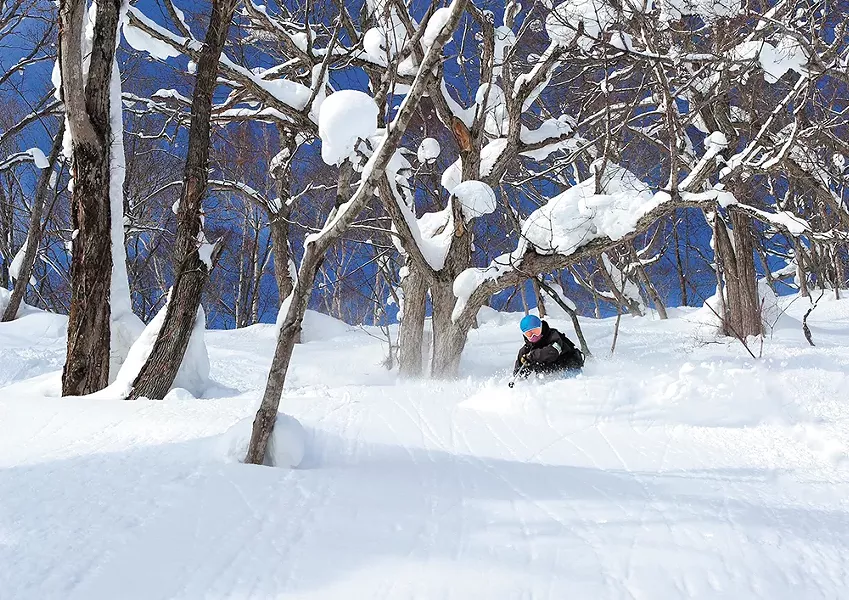 Turn after turn of over-the-head deep powder. - HOWARD STODDARD PHOTOS