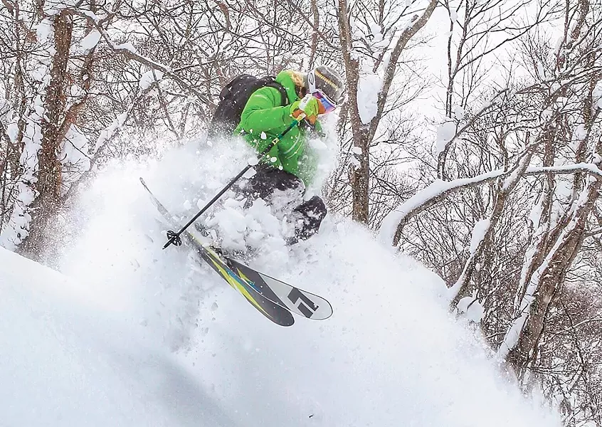 Bottomless snow in Japan. - HOWARD STODDARD PHOTOS