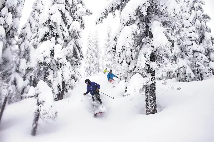 For the sake of fun — and safety — best not to run alone. - SILVER MOUNTAIN RESORT PHOTO