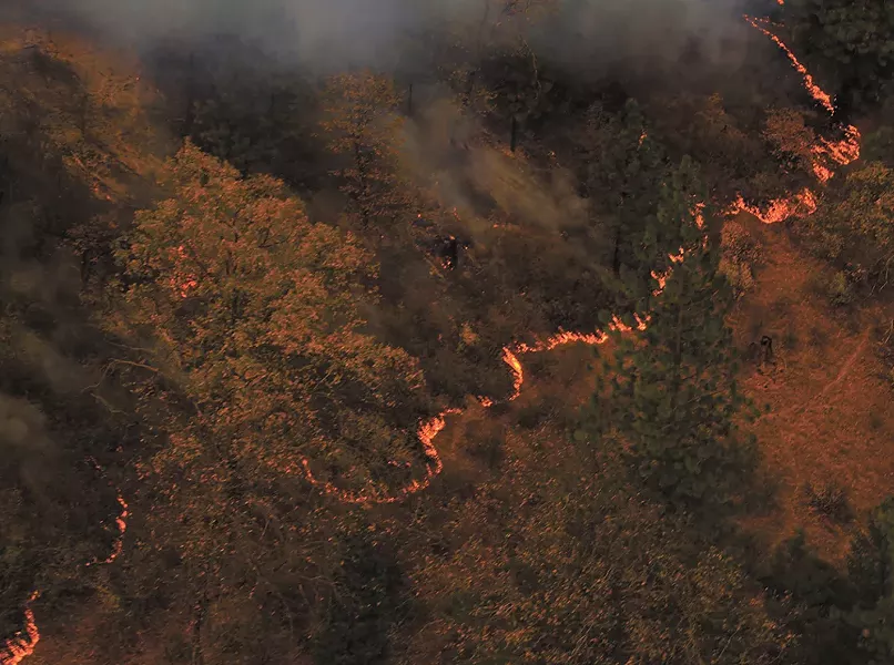 This fall's Camp Fire was the deadliest and most destructive wildfire in California's history, with more than 85 people killed and 14,000 residences destroyed. - U.S. NATIONAL GUARD PHOTO PHOTO